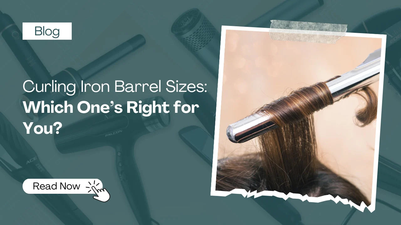 Curling Iron Barrel Sizes: Which One’s Right for You? - Artisto